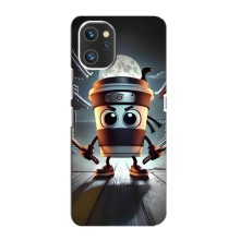 Чохол з мемом Тралалело тралала на Umidigi A13 (Капучіно асасіно)
