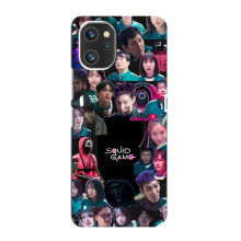 Чохол Гра в кальмара для Umidigi A13 – Колаж гра кальмара