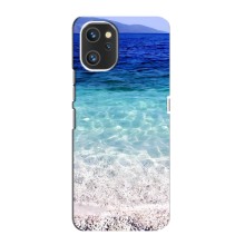 Силиконовый чехол с КАРТИНКАМИ лето для Umidigi A13 (AlphaPrint) (Море)