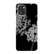 Силіконовий Чохол з кульбабками на Umidigi A13 (Кульбаба)