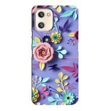 Чохли з квітами для Umidigi A13s (VPrint) (Дизайн квітів)