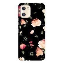 Чохли з квітами для Umidigi A13s (VPrint) (Трояндочки)