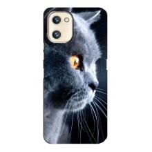 Чехлы с Котиками для Umidigi A13s (VPrint) (Серый Кот)