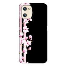 Чохол для UMiDiGi A13s - з принтом (Дизайнерські) (AlphaPrint) (Квіточки)
