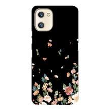 Чохол для UMiDiGi A13s - з принтом (Дизайнерські) (AlphaPrint) (Маленькі квіти)