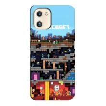 Чехол Майнкрафт на Umidigi A13s (AlphaPrint) Minecraft