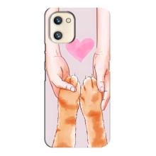 Чехол на Юмидиджи А13с с Котами (VPrint) (Любовь к котикам)