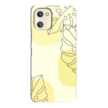 Силконовий чохол з принтом в квітах на Umidigi A13s