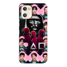 Чохол Гра в кальмара для Umidigi A13s – Персонажі гри кальмара