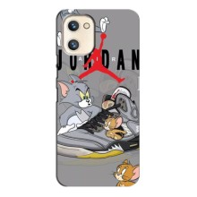 Силиконовый Чехол Nike Air Jordan на Юмидиджи A13с (Air Jordan)