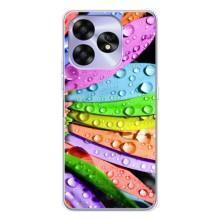 Чехлы (ART) Цветы на UMIDIGI A15 (VPrint) (Семицветик)