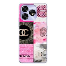 Чехол (Dior, Prada, YSL, Chanel) для UMIDIGI A15 (Модница)