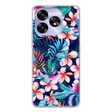 Чехол для УмиДиЖи Эй15 - с принтом (Дизайнерские) (AlphaPrint) (Красочные цветы)