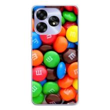 Чохол з зображенням смачної їжі для UMIDIGI A15 – Різнокольорові M&M'S