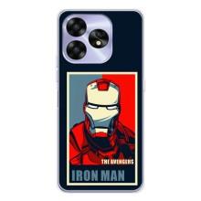 Чехол Супергерой Железный человек на UMIDIGI A15 – Art Iron man
