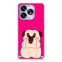 Чохол (ТПУ) Милі песики для UMIDIGI A15 (Веселий Мопсік)
