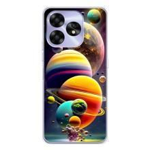 Чехол (ТПУ) с планетами на UMIDIGI A15 – Солнечна система