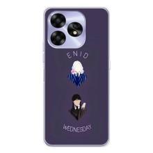 Чехлы Венсдей на UMIDIGI A15 Уэнсдей (AlphaPrint) (Уэнздей и подруга)