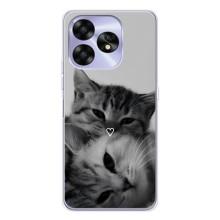 Чехол с рисунком кот на UMIDIGI A15 – Пара котов