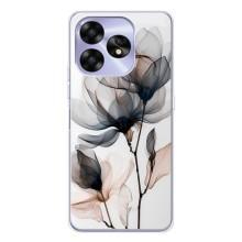 Чехол с цветочным принтом на УмиДиЖи Эй15 – Цветы на белом