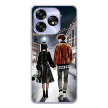 Чехол с дизайном Венздей 2 на UMIDIGI A15 – Уэнсдей и Тайлер