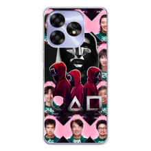 Чехол Гра в кальмара для UMIDIGI A15 – Персонажи игры кальмара