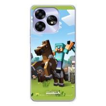 Чохли для UMIDIGI A15 (Персонажі МайнКрафт) – На коні