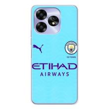 Силиконовые Чехлы принт Футбол на UMIDIGI A15 – Man City