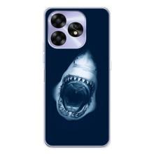 Силіконовий бампер з картинкою звірів для UMIDIGI A15 (Пащу Акули)