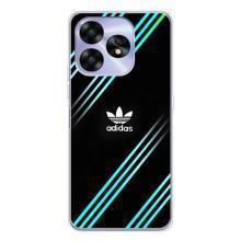 Чохли Адидас для UMIDIGI A15C (AlphaPrint) (Адідас з полосами)