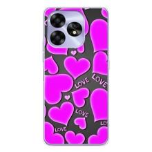 Чехлы для любимой на ЮМіДіҐі А15С (VPrint) (Pink hearts)