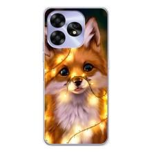 Чохли з картинкою Лисичка для UMIDIGI A15C (VPrint) (Лисичка в гірляндах)