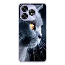 Чехлы с Котиками для UMIDIGI A15C (VPrint) (Серый Кот)