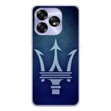 Чехлы с тематикой "Крутые машины" на UMIDIGI A15C – Лого Maserati