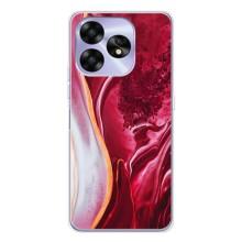 Чехол для Умидижи А15Ц - с принтом (Дизайнерские) (AlphaPrint) (Мрамор красный)