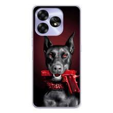 Чехол ДОБЕРМАН для UMIDIGI A15C – Доберман злой