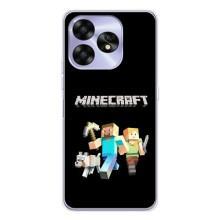 Чохол Майнкрафт на UMIDIGI A15C (AlphaPrint) Minecraft (герої Minecraft)