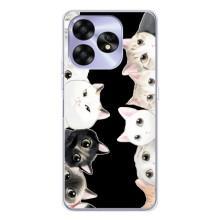 Чехол на Умидижи А15Ц с Котами (VPrint) (Взгляд котов)