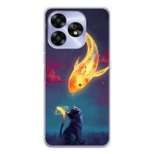Чехол на тематику: Коты для UMIDIGI A15C – Встреча
