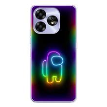 Чохли Амонг Ас для UMIDIGI A15C (AlphaPrint) (Яскравий скін)