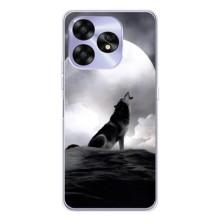 Чохол з Вовком на UMIDIGI A15C – Вовк і місяць
