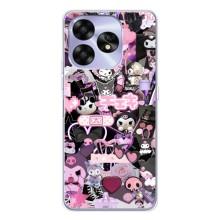 Чехол с кроликом Куроми на UMIDIGI A15C – Коллаж Куроми