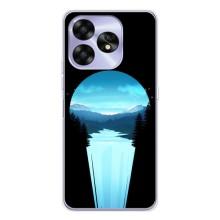 Летний Чехол на UMIDIGI A15C – Синий Водопад