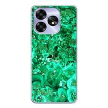 Мраморний чехол на UMIDIGI A15C (VPrint) (Салатовий Мрамор)
