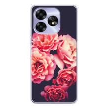Чехлы с тематикой "ЦВЕТЫ" на UMIDIGI A15C (Бутоны)