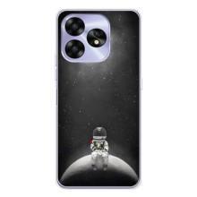 Силиконовый Чехол с принтом "Космонавты" на UMIDIGI A15C – Космонавт романтик