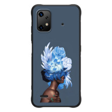 Чехлы (ART) Цветы на UMiDiGi Bison X20 (VPrint) (Цветы на голове)