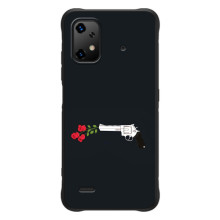 Чехлы (ART) Цветы на UMiDiGi Bison X20 (VPrint) (Неожиданные цветы)