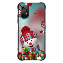 Чохли на Новий Рік UMiDiGi Bison X20 – Сніговик в шапці