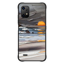 Чехол с картинкой (Стильные) для ]{Умidigde Бизоnx20 - (AlphaPrint) (Пастель)